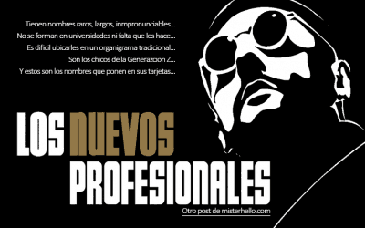 XIV – NUEVAS PROFESIONES PARA NUEVOS PROFESIONALES