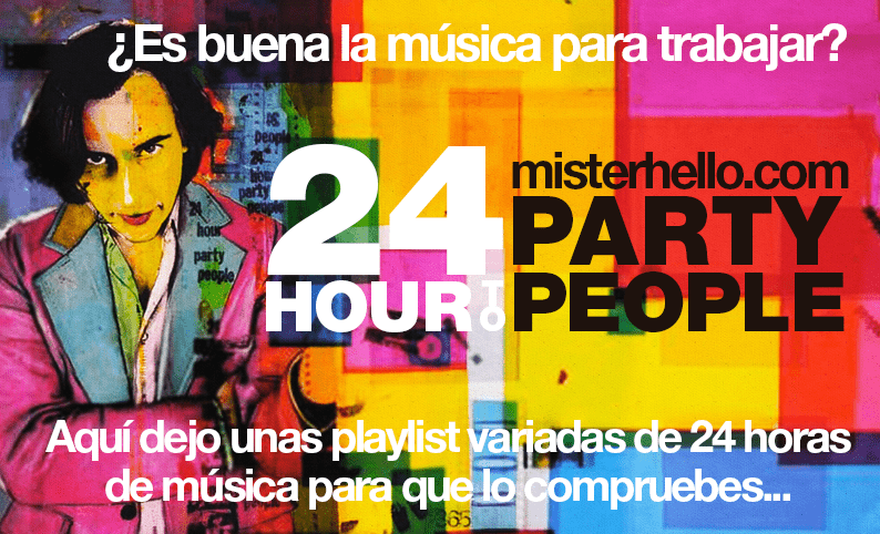 24 horas musica en el trabajo