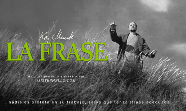 CCLXXXI | UNA BUENA DISPUTA SE ACABA, O EMPIEZA, CON UNA BUENA FRASE